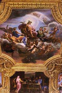 PLAFOND DU SALON DE MERCURE